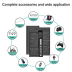 Home Electrical Screwdriver Set Portable Rechargeable Small Motorized Drivers, 68 In 1