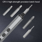 Home Electrical Screwdriver Set Portable Rechargeable Small Motorized Drivers, 68 In 1