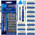 Multipurpose Manual Screwdriver Set Household Cell Phone Computer Repair Tools, 124 In 1