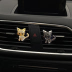 Retro Cute Kitten Car Air Vent Aromatherapy Ornaments