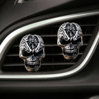 Retro Skull Car Aromatherapy Air Conditioner Air Outlet Clip