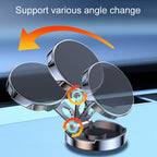 Magnetic Car Phone Holder Automobile Rotatable Multifunctional Folding Stands
