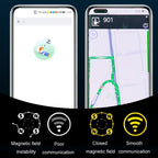 Magnetic Car Phone Holder Automobile Rotatable Multifunctional Folding Stands