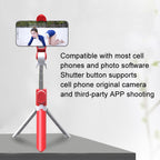 XT09 Live Cell Phone Tripod Selfie Stick Bracket Bluetooth Selfie Stick, XT09