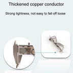 4pcs Direct Insertion Of Quick Terminal Block Wire Connector Clamps, NC-22, NC-33, NC-724, NC-736