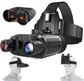 Head-Mounted Night Vision Device Binocular Digital 2.7 Inch Screen Outdoor Infrared Night Vision Telescope, NV8160