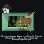 Adjustable Pupil Distance Headset Night Vision Device 3D HD Digital Binoculars Outdoor Infrared Night Vision Telescope, NV8300