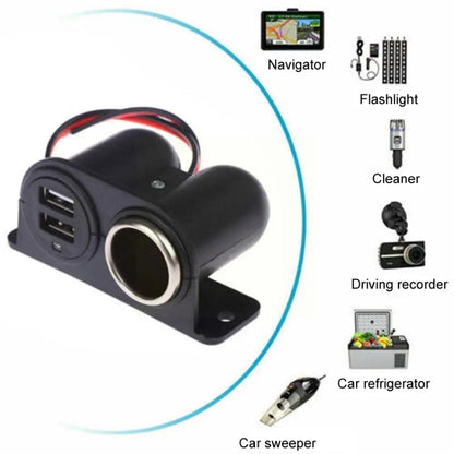 Car Charger Dual USB 3.1A/3100mA Modified With Cigarette Lighter