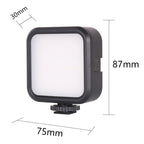 Portable Phone Desktop Live Fill Light Mini Pocket Light Shooting Camera Fill Lamp, Standard White Light, Standard White Light With Tripod+Hot Boot+Clip, Flagship 3 Color, RGB Full Color, RGB Full Color With Hot Boots+Clip                              ...