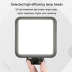 Portable Phone Desktop Live Fill Light Mini Pocket Light Shooting Camera Fill Lamp, Standard White Light, Standard White Light With Tripod+Hot Boot+Clip, Flagship 3 Color, RGB Full Color, RGB Full Color With Hot Boots+Clip                              ...