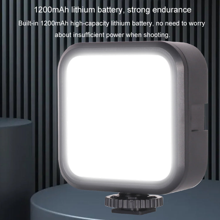 Portable Phone Desktop Live Fill Light Mini Pocket Light Shooting Camera Fill Lamp, Standard White Light, Standard White Light With Tripod+Hot Boot+Clip, Flagship 3 Color, RGB Full Color, RGB Full Color With Hot Boots+Clip                              ...