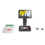 HD Electronic Digital Microscope 5 Inch Screen Touch Key 8000X Biological Cell Electronic Magnifying Glass, MS03