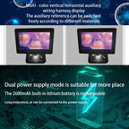 HD Electronic Digital Microscope 5 Inch Screen Touch Key 8000X Biological Cell Electronic Magnifying Glass, MS03