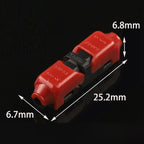 Straight Plug Quick Terminal Block No Strip Multifunctional Wire Connector, H1, H2, T1, T2, H1-T, H2-T, T1-T, T2-T