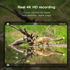 H8201 4K Dual Lens Infrared Camera 32MP HD Night Vision Monitoring Animal Field Outdoor Camera, H8201