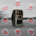 H982 4K Infrared Waterproof Induction Night Vision Monitor Animal HD Outdoor Cameras, H982
