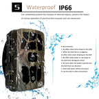 H982 4K Infrared Waterproof Induction Night Vision Monitor Animal HD Outdoor Cameras, H982