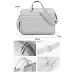 Portable Crossbody Air Bag Gaming Computer Laptop Shoulder Bag, 17.3 inch