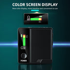 A9 Mobile Phone Computer Live Recording Mini Color Screen Display Sound Card Voice Changer, English, English Set