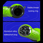 ENLEE 1pair Silicone Bicycle Covers Lockable Cycling Grips With Handlebar Blocking