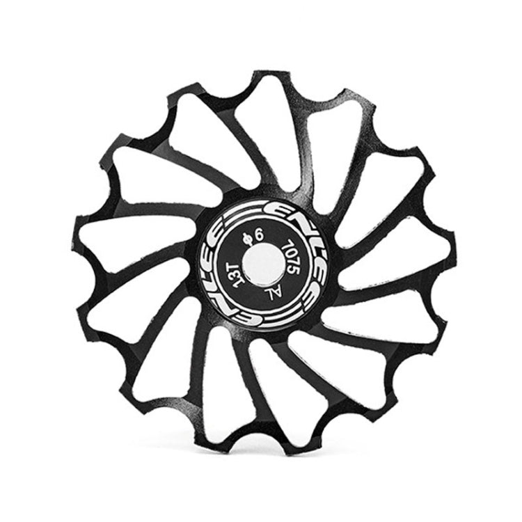 ENLEE Mountain Bicycle Rear Derailleur Guide Wheel Ceramic Bearing Tension Pulley, 11T, 13T