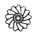 ENLEE Mountain Bicycle Rear Derailleur Guide Wheel Ceramic Bearing Tension Pulley, 11T, 13T