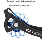 ENLEE Mountain Bicycle Rear Derailleur Guide Wheel Ceramic Bearing Tension Pulley, 11T, 13T