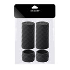 ENLEE E22805 4pcs /Set Road Bike Handlebar Strap Holder Bicycle Non-Slip Lever Strap Fixing Ring
