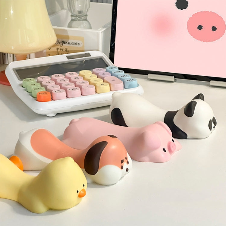 Decompression Memory Foam Mouse Pad Cute Desktop Mouse Wrist Cushion Hand Rest, Panda, Puppy, Duck, Bear