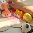 Decompression Memory Foam Mouse Pad Cute Desktop Mouse Wrist Cushion Hand Rest, Panda, Puppy, Duck, Bear