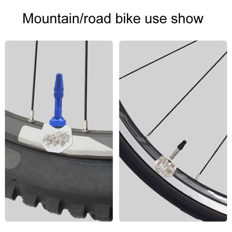 ENLEE E-Q234 1pair Bicycle Universal Valve Stickers Bike Touring Wheel Decorative Stripes, B Model, D Model, E Model, F Model, G Model, H Model, I Model, J Model