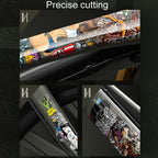 ENLEE E14611 10pcs /Set Bicycle TPU Invisible Film Road Bike Body Jersey Color Changing Membrane, Cartoon, Caterpillar, Beauty, Camouflage, Wood Monster, Sunset, Doughnut, Doodle, Orangutan, Chinese Dream