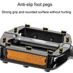 ENLEE M504 1pair Bicycle Aluminum Ball Pedals Recreational Pedals With Reflectors