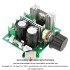 12V-40V 10A DC Motor Speed Controller PWM Stepless Speed Switch, 12V-40V 10A Without Stand, 12V-40V 10A With Stand