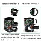 ENLEE Bicycle Water Bottle Cage Mountain Road Bike Universal Folding Water Cup Holder, Graffiti, Beauty