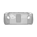 For ASUS ROG Ally Pocket Console Protective Case Transparent Crystal Case TPU Protective Case Accessories, Transparent, Transparent Black, Transparent Blue