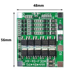 4 S 14.8V / 12.8V 30A Lithium Battery Protective Plate With Equalizer Lithium Iron Phosphate Battery Protection Board, 3.7V Lithium, 3.2V LiFePO4