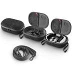JYS-MQ018 For Apple Vision Pro / Meta Quest 3 VR Glasses Storage Bag Anti-fall and Anti-scrape Portable Bag, Black, Grey