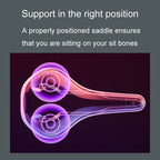 ENLEE ZD-B834 Bicycle Cushion Saddle Mountain Bike Shock Absorbing Seat, Snake Head, Flash, Orangutan, Beauty, Warrior