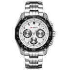 Curren 8077 Men Casual Business Waterproof Quartz Watch