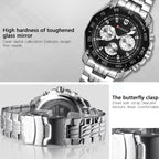 Curren 8077 Men Casual Business Waterproof Quartz Watch