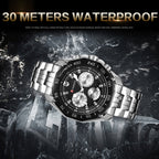 Curren 8077 Men Casual Business Waterproof Quartz Watch
