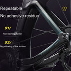 ENLEE E-2210 10pcs /Set Bicycle Jersey Stickers Mountain Bike Frame Protection Adhesive Tape, Transparent, Explosion, Anime, Aurora, Camouflage, Shark, Snake, Stripe, Graffiti, Chinese Style