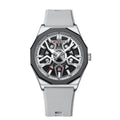 Curren 8437 Casual Men Silicone Strap Quartz Watch with Calendar, White Shell Gray, White Shell Black, Black Shell Green, Rose Blue Blue, Black Shell Black Orange Strap
