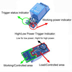 1 Way Relay Module Low Power Trigger Relay Expansion Board, 5V, 12V, 24V