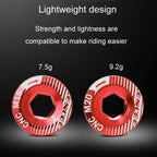 Aluminum Crank Cover For Bicycle Discs For IXF Crank Accessories, ENLEE M18, ENLEE M20