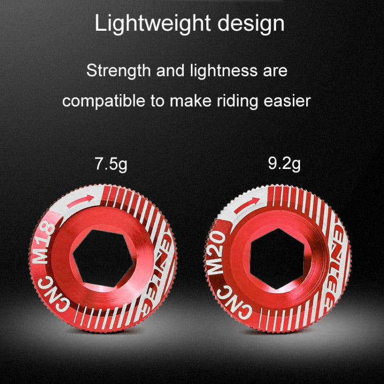 Aluminum Crank Cover For Bicycle Discs For IXF Crank Accessories, ENLEE M18, ENLEE M20