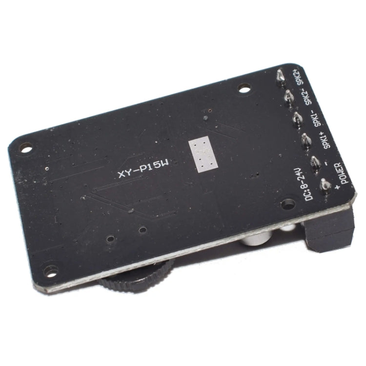 XY-P15W 10W/15W/20W Stereo Bluetooth Amplifier Board 12V/24V Digital Amplifier Module, Bare Plate, With Shell