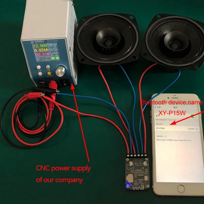 XY-P15W 10W/15W/20W Stereo Bluetooth Amplifier Board 12V/24V Digital Amplifier Module, Bare Plate, With Shell