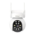 SriHome SH052 Wifi 5MP Wireless PTZ IP AI Auto Tracking Sound&Light Alarm Starlight Color Night Vision Outdoors Surveillance Camera, EU, US, UK, AU